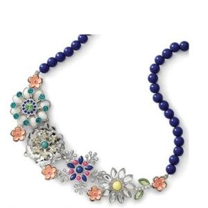 Lia Sophia "FULL BLOOM" Necklace, 16-19" IN BOX